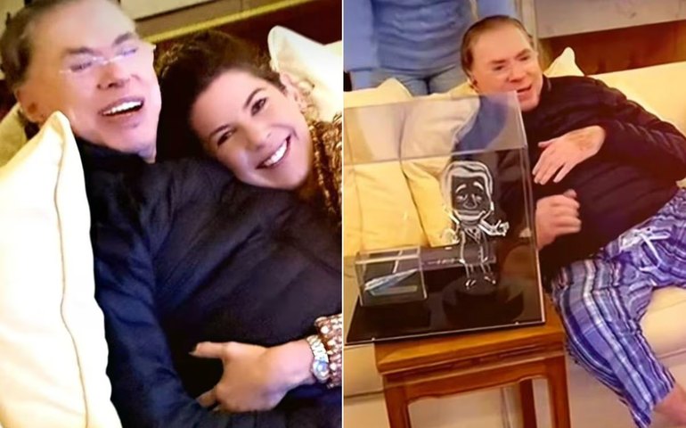 Silvio Santos aparece pela primeira vez após especial do SBT em vídeo de Patrícia Abravanel