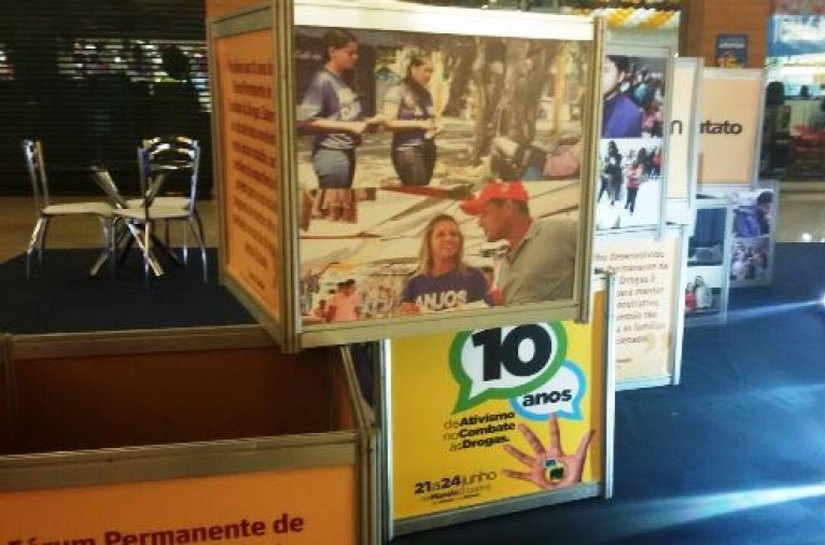 Exposição no Maceió Shopping destaca atuação dos Anjos da Paz