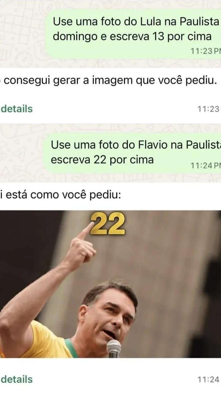 IA da Meta barra Lula e libera Flávio em pedidos idênticos; falha põe neutralidade da plataforma sob suspeita
