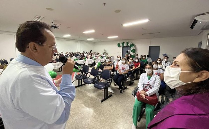 Enfermeiros são homenageados no HGE pela dedicação, responsabilidade e resolutividade