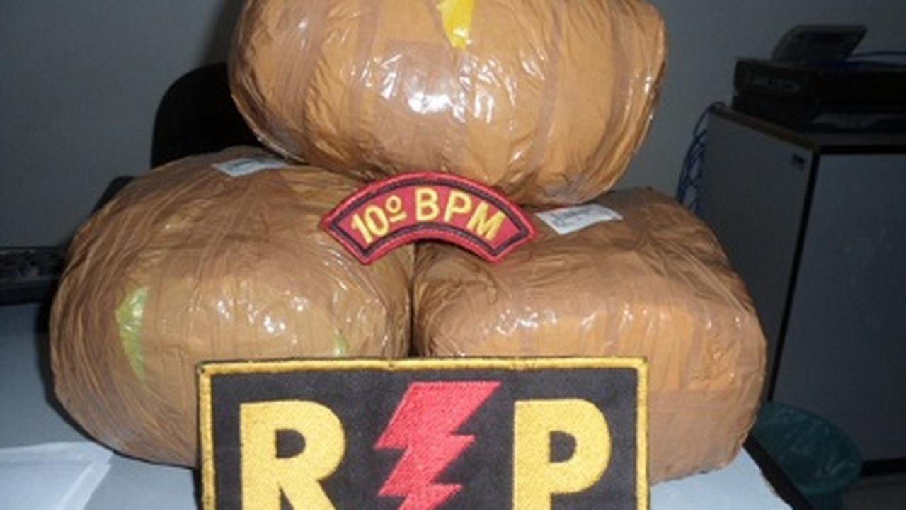 10º BPM apreende 3Kg de maconha em Palmeira dos Índios
