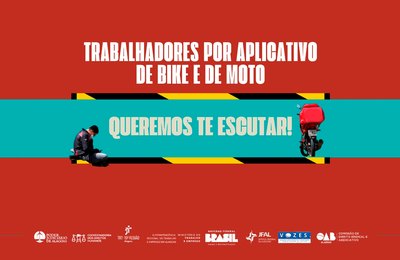 Justiça convida trabalhadores de entrega por aplicativo a participarem de Escuta Acolhedora