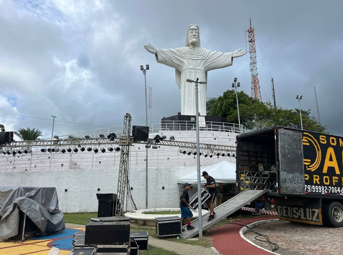 Produção finaliza últimos ajustes para espetáculo da Paixão de Cristo em Palmeira dos Índios