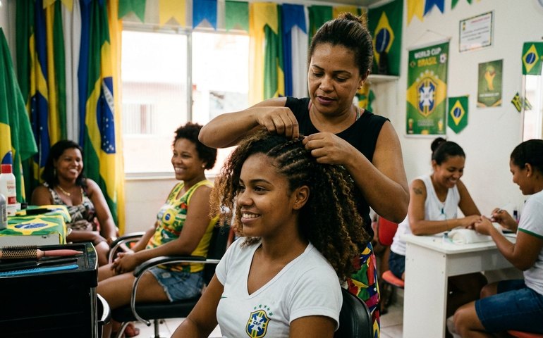 Copa aquece negócios da beleza nas comunidades