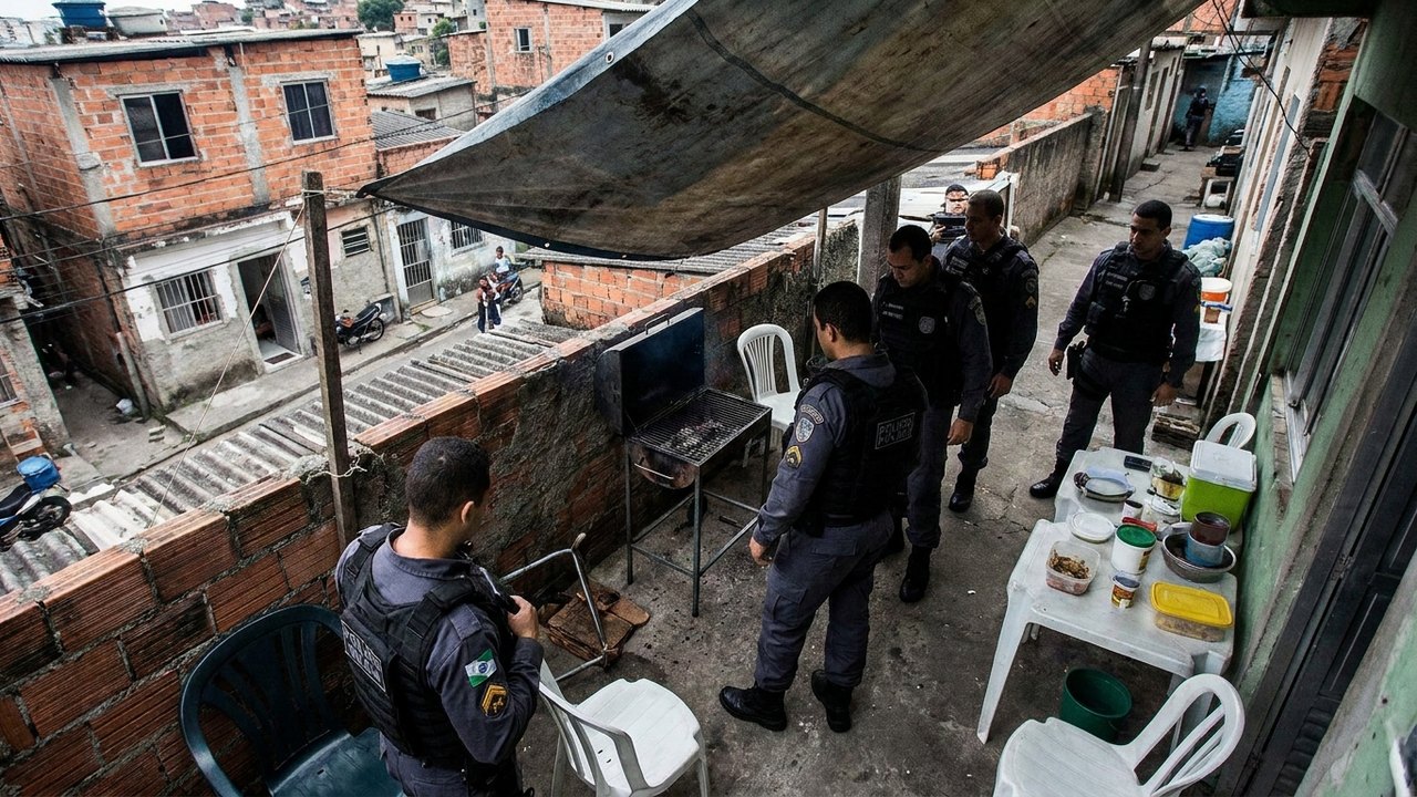 Polícia desmonta ponto de tráfico disfarçado de churrasco no RJ