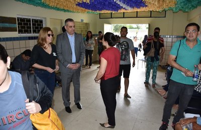Milhares de candidatos fazem as provas para o concurso do Ministério Público de Alagoas