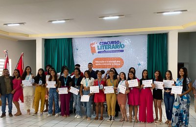 Concurso literário promove educação e cultura para alunos de Pão de Açúcar