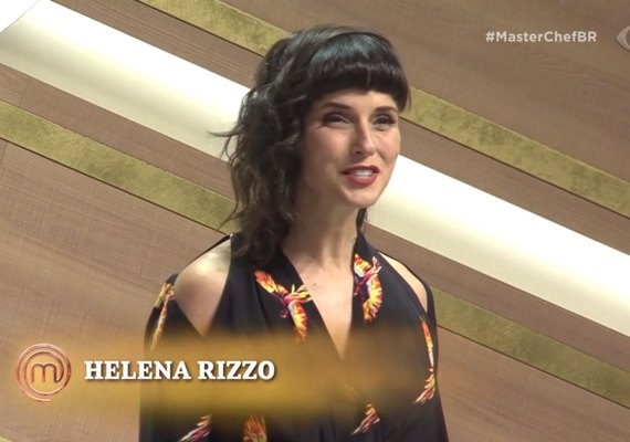 Helena Rizzo se engasga com espinha de peixe e dá susto no 'Masterchef+'