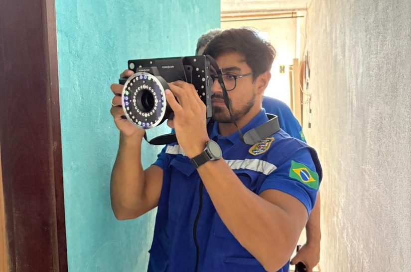 Polícia Científica estreia tecnologia ForensScope em perícia de duplo homicídio