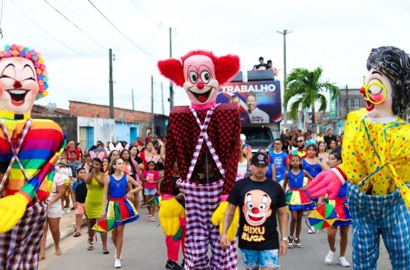 Bloco Infantil Carnafolia Kids 2026 fez a alegria da garotada e das famílias no distrito Luziápolis