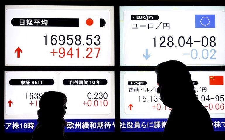 Bolsas da Ásia fecham em queda, ante temor com Oriente Médio, mas ajustam parte das perdas