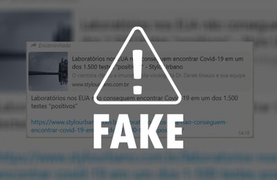É falso que pesquisa em laboratório não identificou Covid-19 em testes positivos