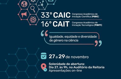 Congressos de iniciação científica e tecnológica da Ufal começam dia 27