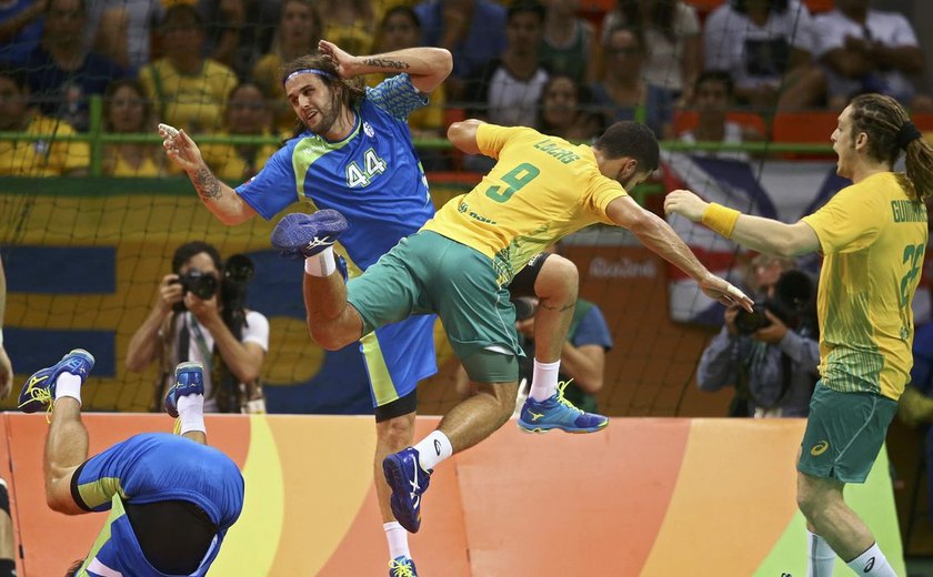 Brasil perde 3ª seguida no handebol masculino e se complica nos Jogos de Tóquio