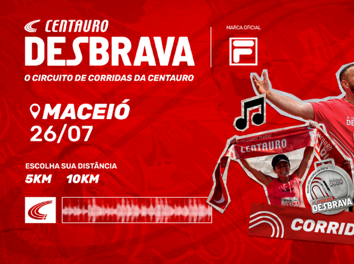 Corrida Centauro Desbrava chega a Maceió