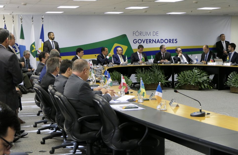 Encontro de governadores  / Foto: Foto: Roque Sá