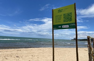 IMA amplia instalação de placas de balneabilidade no litoral alagoano