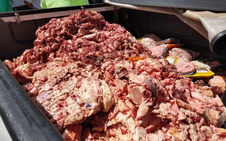 Vigilância Sanitária apreende mais 1.100 kg de produtos impróprios para consumo