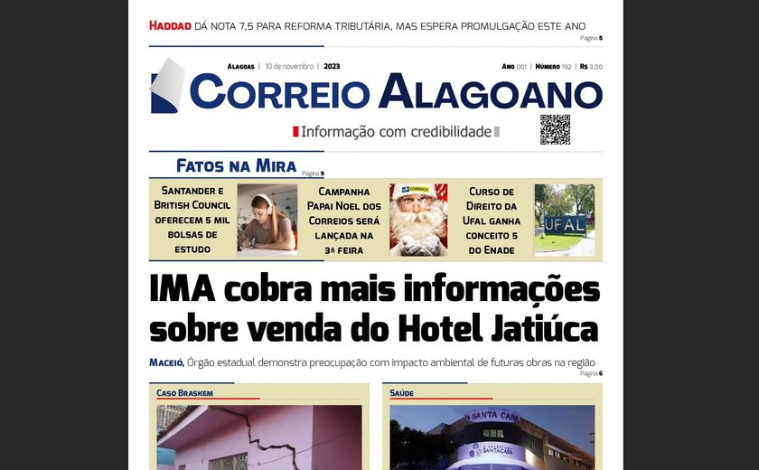 IMA cobra mais informações sobre venda do Hotel Jatiúca