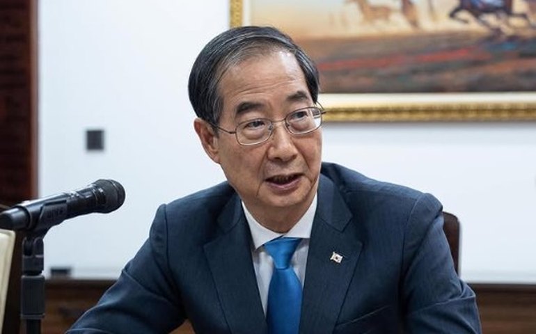 Na Coreia do Sul, oposição ameaça buscar impeachment de presidente em exercício