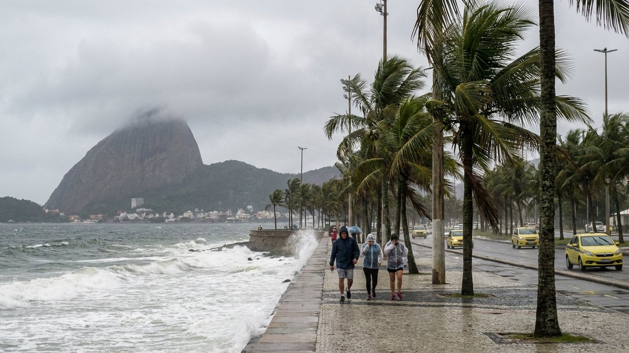 Rio volta ao estágio 1 após alerta de ventos fortes