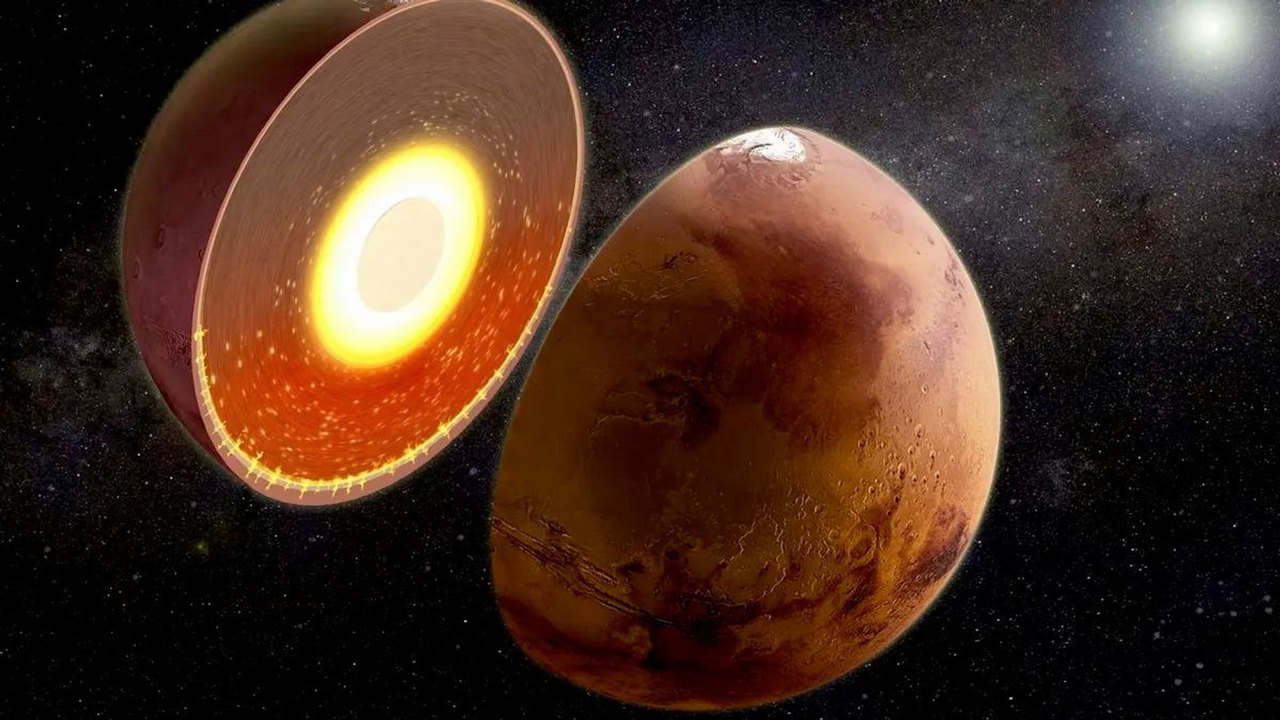 Dicotomia interna de Marte ganha força com descoberta de manto mais quente no hemisfério sul