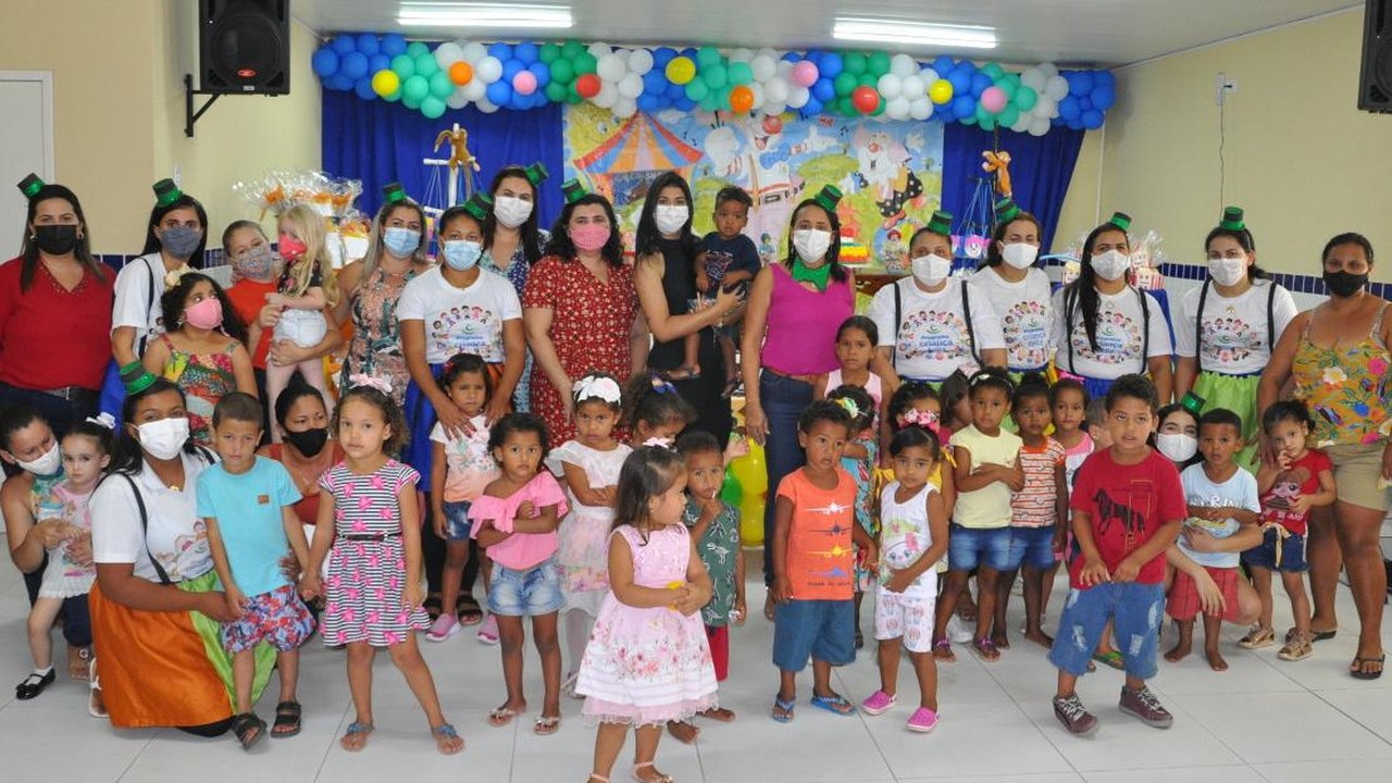 Criança Feliz: Assistência Social de Anadia promove confraternização para criançada do programa