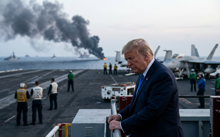 Trump anuncia operação dos EUA contra ameaças iranianas