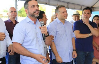 Paulo Dantas participa de inaugurações em Santana do Ipanema e defende novas creches para o município 