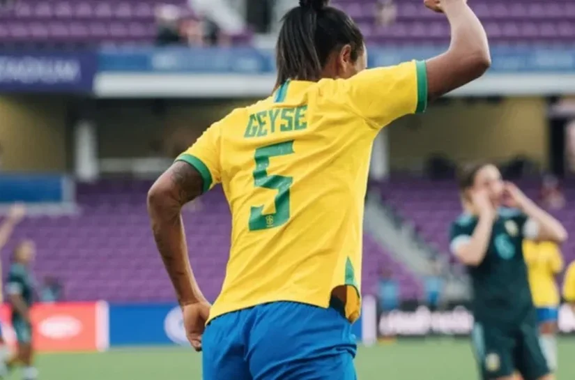 Alagoana de Maragogi, Geyse é convocada para jogar pela Seleção Brasileira