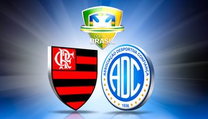 Confiança perde para o flamengo e dá adeus a copa do Brasil / Foto: Montagem