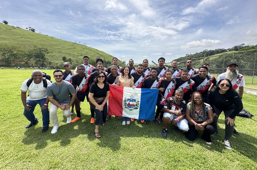 Delegação alagoana celebra participação na primeira Copa Nacional de Futebol Quilombola