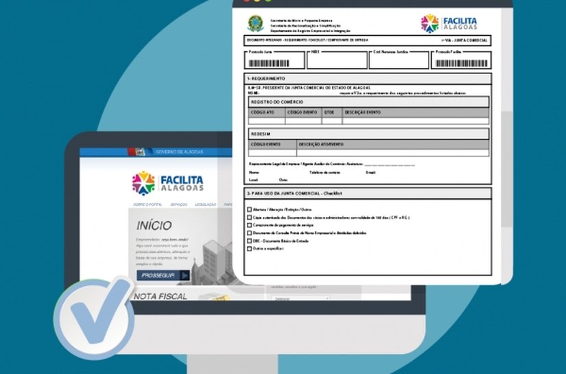 Juceal dispensa protocolização da Ficha de Cadastro Nacional