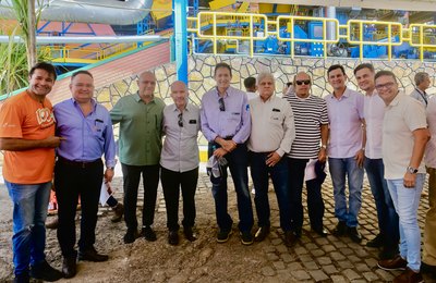 Prefeito Marcelo Beltrão participa da missa que marca a 100ª safra da Usina Coruripe