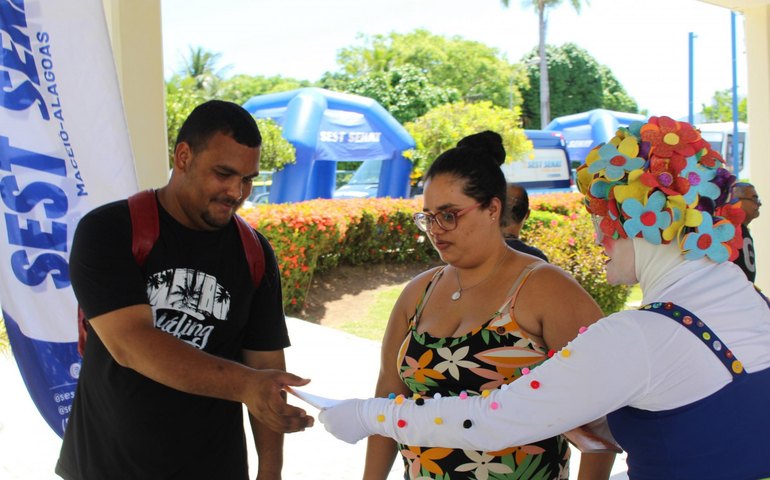 Seprev participa de ação solidária promovida pelo Sest/Senat