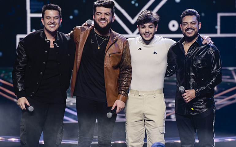 Ícaro e Gilmar lançam “Logo Logo”, com Hugo e Guilherme