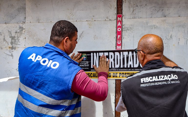 Segurança Cidadã de Maceió interdita quatro barracas de fogos de artifício