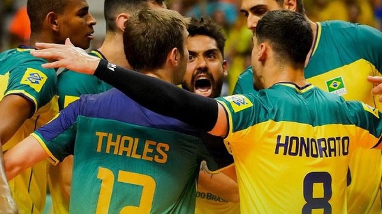 Brasil vence terceira partida seguida no Sul-Americano de vôlei