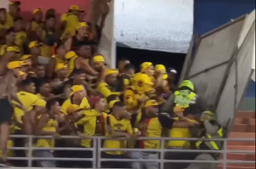 Confusão entre torcedores de CRB e Sport termina com agressões e intervenção da PM no Rei Pelé