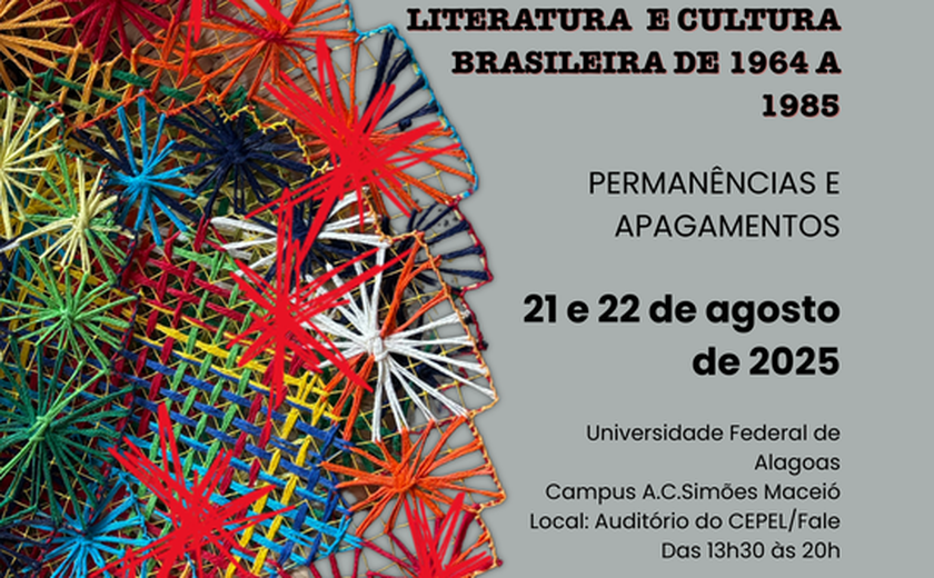 Evento vai debater o período da Ditadura Militar nos livros, teatro e cinema