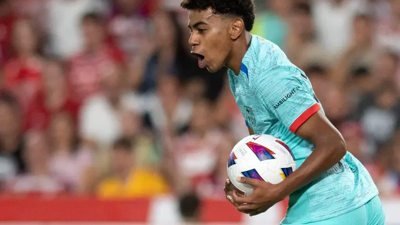 Yamal se torna o mais jovem a marcar gol no Espanhol, mas Barcelona só empata com o Granada