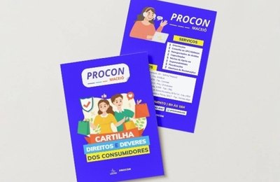 Procon Maceió lança Cartilha Direitos e Deveres dos Consumidores