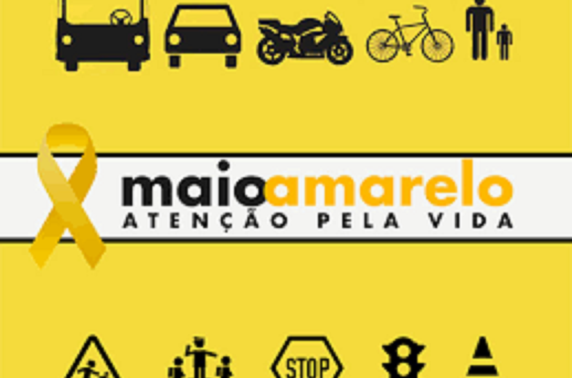 Maio Amarelo orienta portocalvenses sobre segurança no trânsito