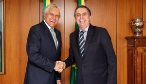 Ronaldo Caiado e Jair Bolsonaro. / Foto: Divulgação / Redes Sociais