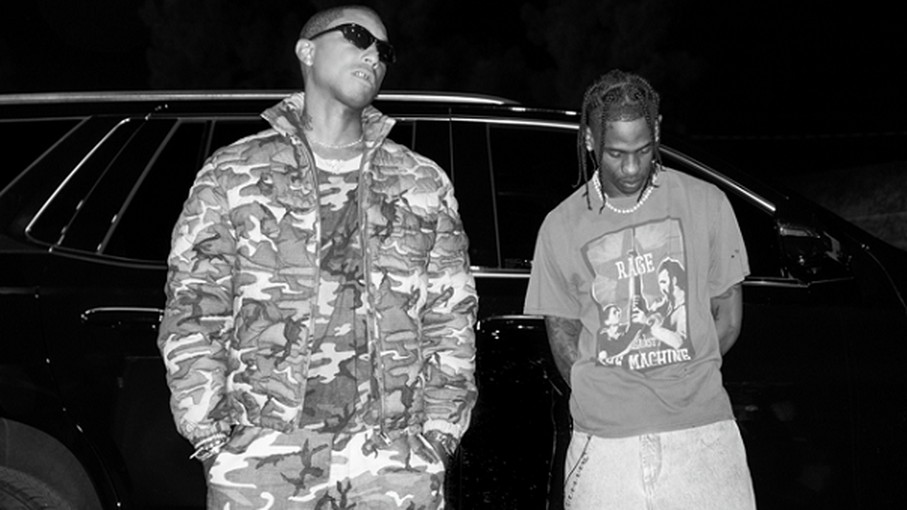 Pharrel e Travis Scott juntos na faixa “Down in Atlanta”
