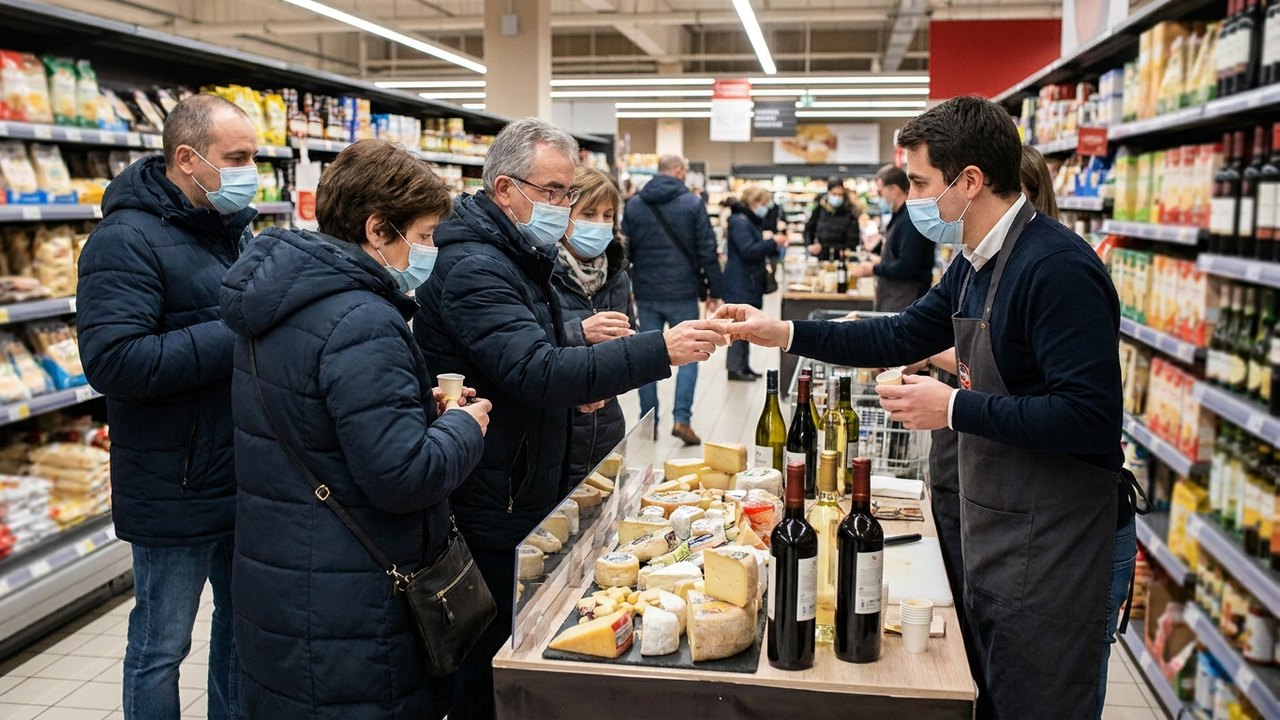 Festival de vinhos e queijos terá degustações gratuitas em rede de supermercados