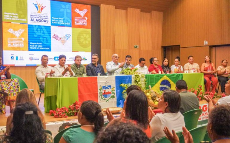 Alagoas discute desenvolvimento rural sustentável durante conferência estadual