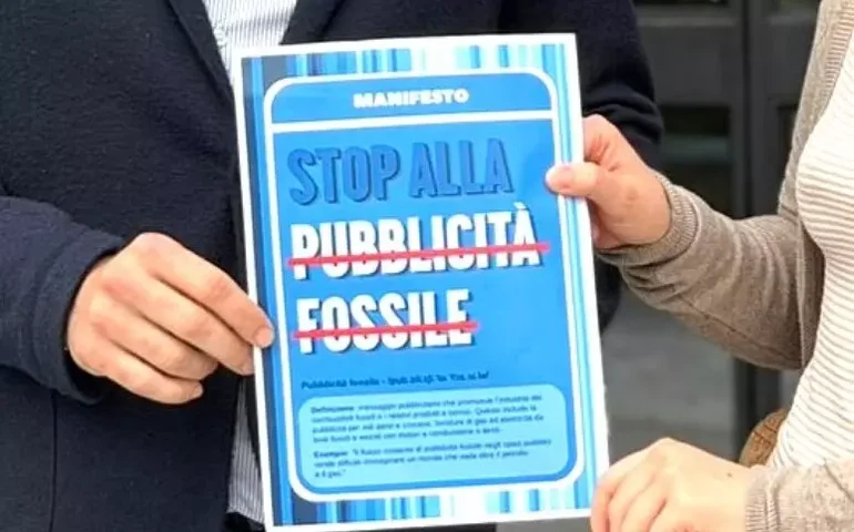 Gênova, na Itália, proíbe publicidade de produtos com combustíveis fósseis