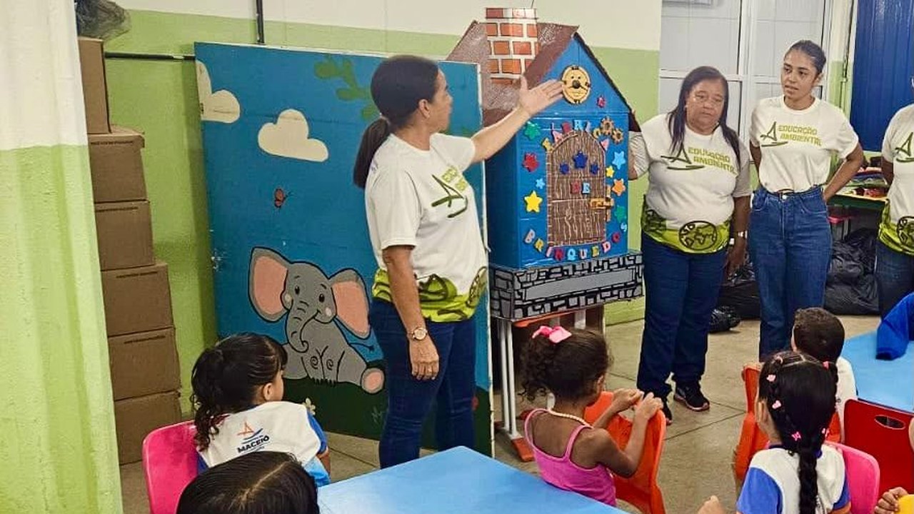 Projeto Escola Alerta é levado para ceche municipal no Benedito Bentes