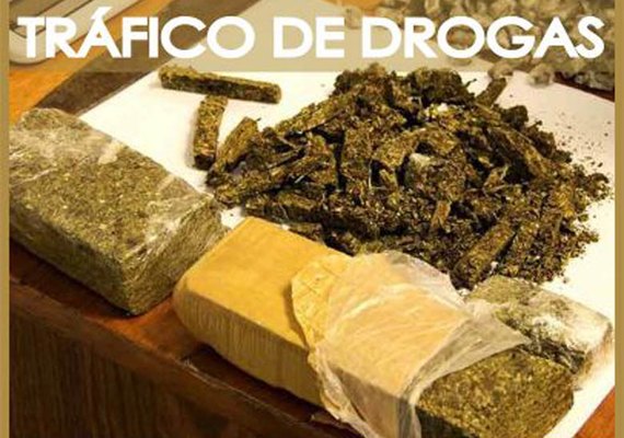 PM apreendem drogas na capital